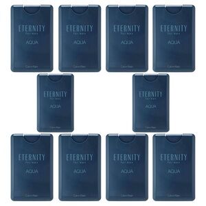 10pk - $20 “Eternity” Calvin Klein for Men “Aqua”
